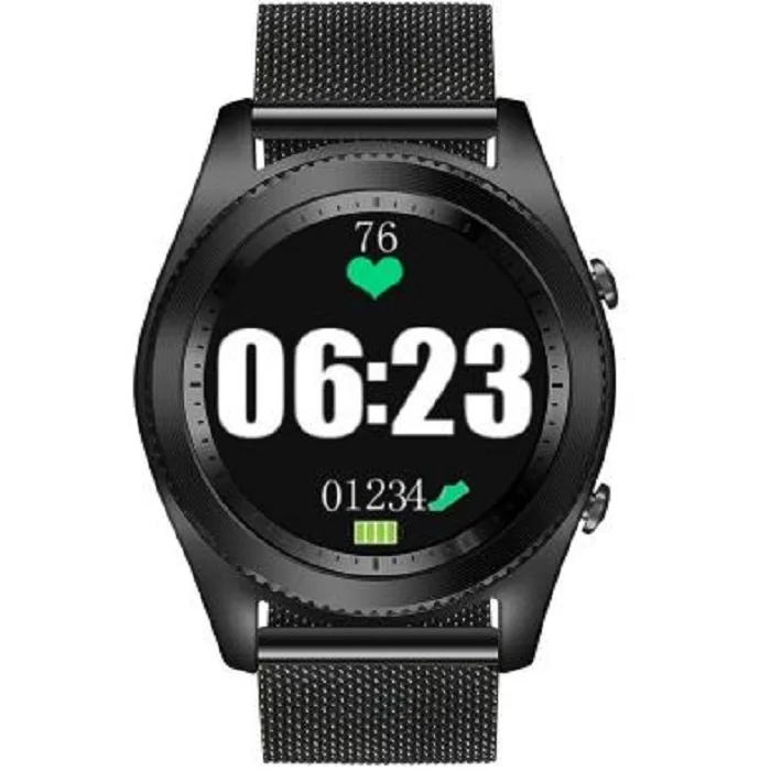№ 1 S9 MTK2502 умные часы, отображающие сердцебиение Bluetooth 4,0 Смарт часы Браслет Носимых устройств для IOS и Android - Цвет: Brown
