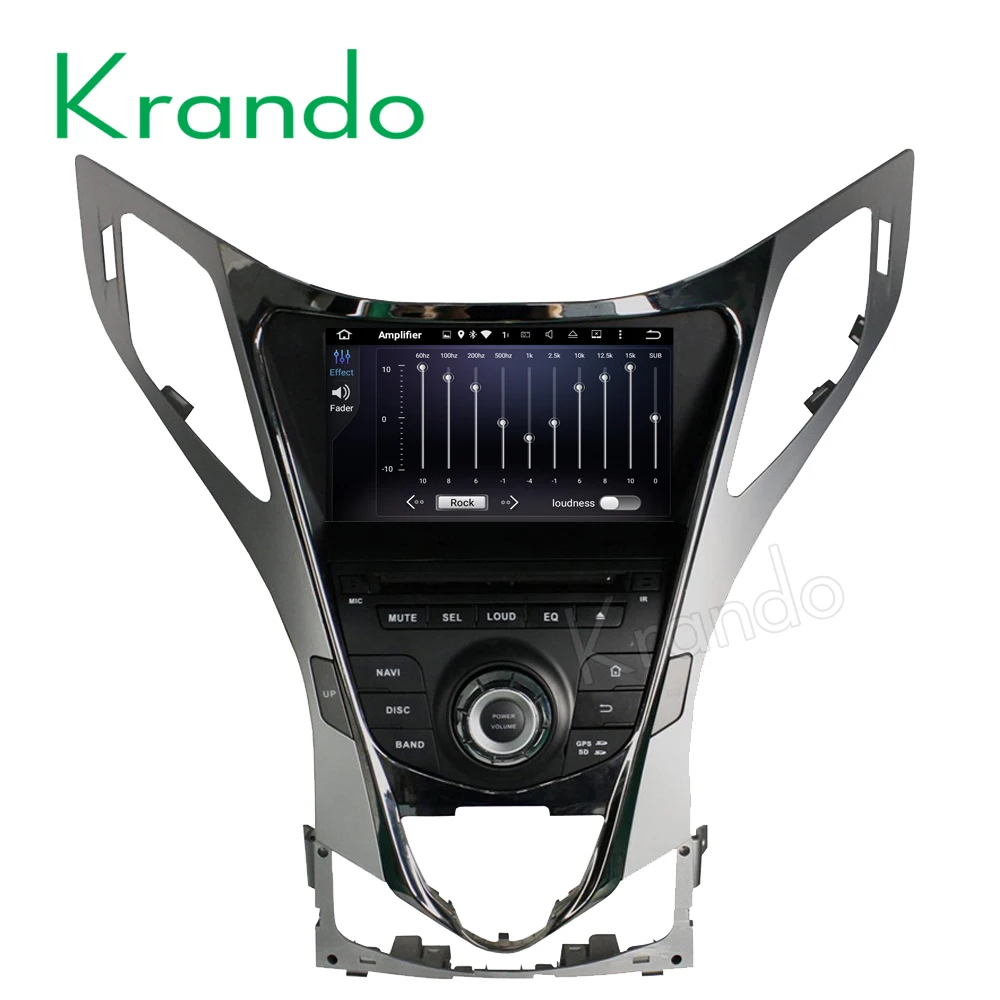 

Krando Android 8,0 автомобильный Радио dvd мультимедиа для hyundai azera Grandeur i55 2011 2012 gps навигационная система WIFI 3G BT