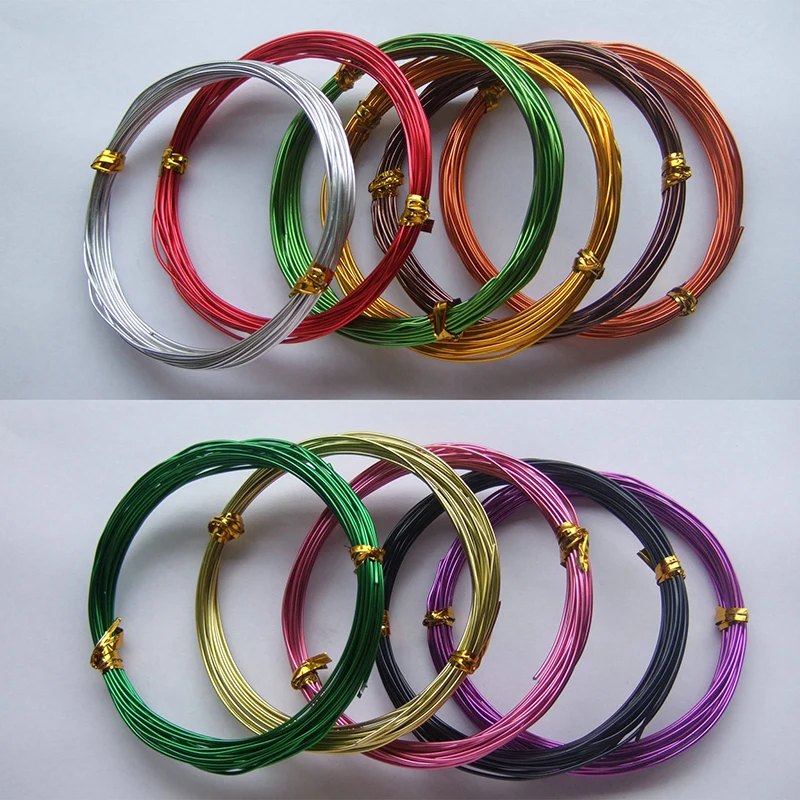 Анадизированная алюминиевая проволока Мягкая универсальная окрашенная