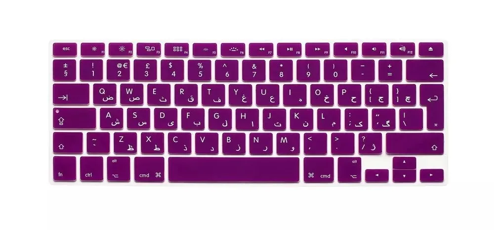 Арабский силиконовый евро ЕС клавиатура силиконовая клавиатура чехол для Apple macbook Air Pro retina 13 15 17 для mac book Ноутбук кожа