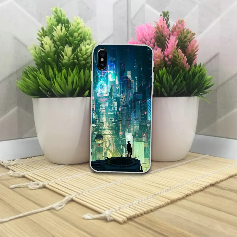 Мягкий силиконовый чехол для телефона iPhone X XR XS Max 6 6S 6Plus 6splus 7 7Plus 8 8Plus 5 5S 5C SE 4S Bags Future