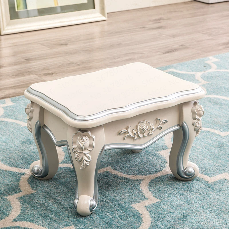 Европейская маленькая скамейка роскошный кофейный столик домашнее сиденье для