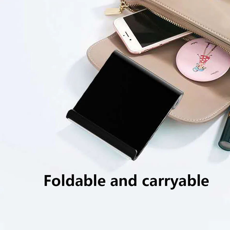 Универсальный пластиковый держатель для телефона подставка база для samsung S10 S 10+ S9 S8 7 6 для Xiaomi смартфон карамельный цвет мобильный телефон Bracke
