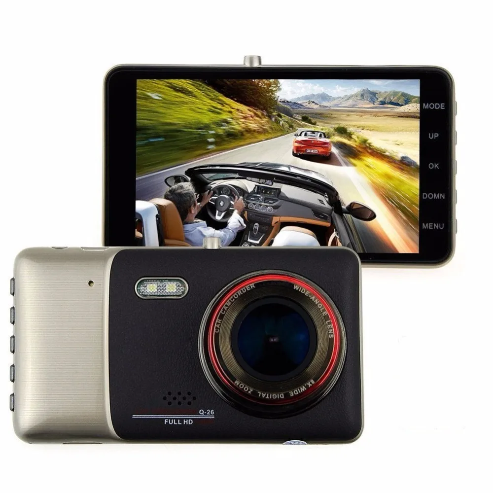 Видеорегистраторы для автомобилей Видео Регистраторы Новатэк 96658 двойной Камера