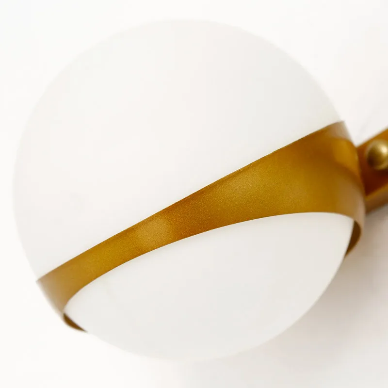 Дизайн Стекло настенный светильник Современный Бра Спальня Кухня лестницы