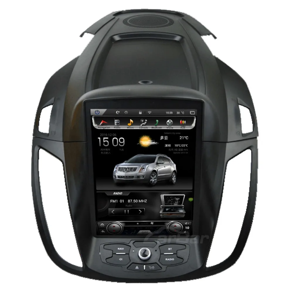 10," вертикальный огромный экран 1024*768 Android автомобильный DVD gps навигатор радио плеер для Ford Kuga 2013 ram 2 Гб четырехъядерный