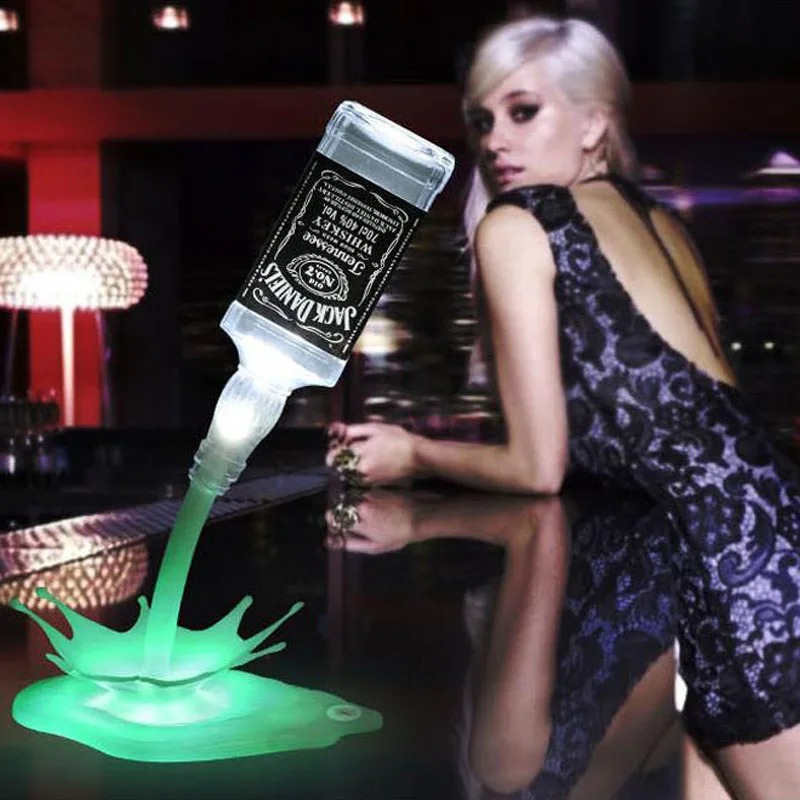 Лампа для винной бутылки перезаряжаемая с USB выключателем|Ночники| |