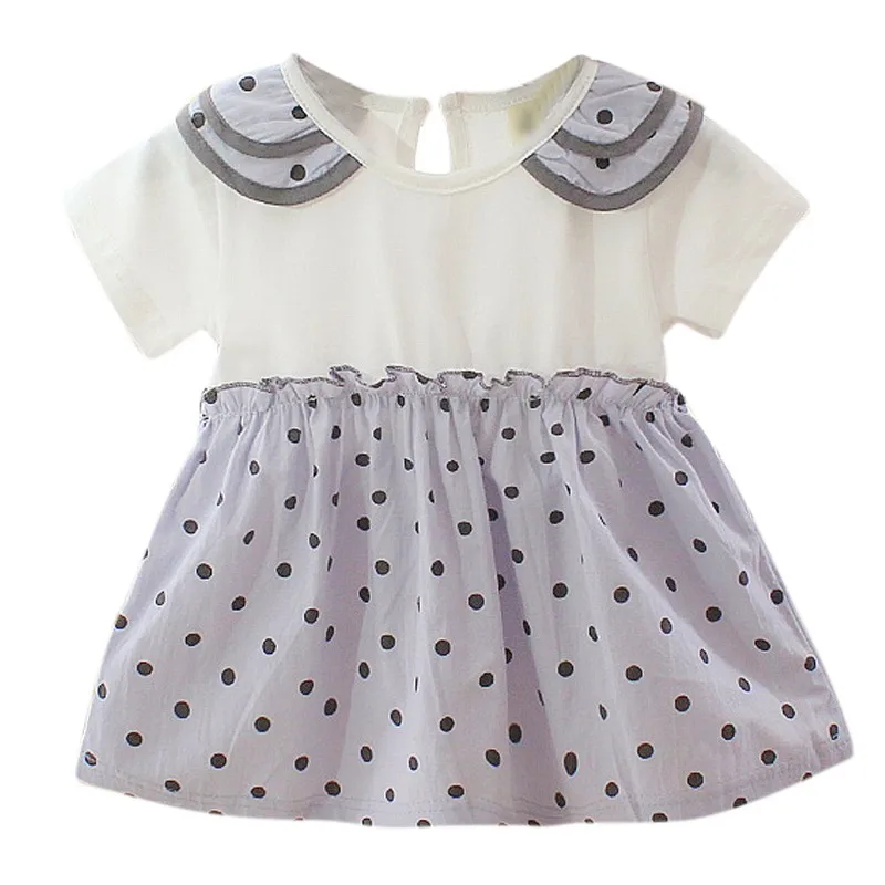

Baby Girl Dresses Summer Girls Cotton Strawberry Dress Infant Girl Sleeveless Solid Color Dress 0-3 Year Baby Birthday Dress