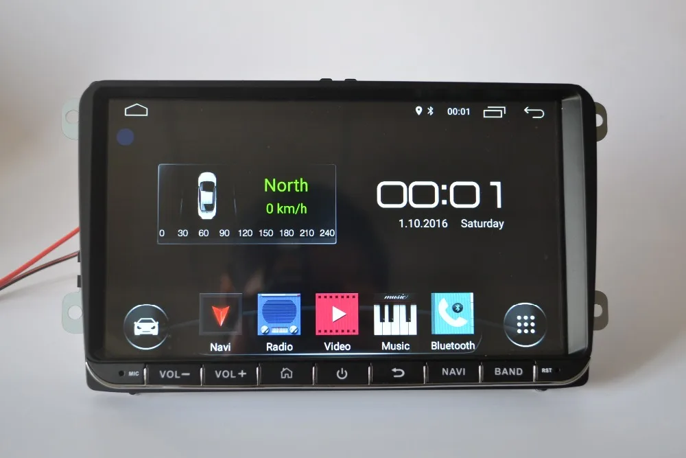 " Android 9,1 автомобильный gps-навигатор для VW Volkswagen GOLF 5, Polo Passat b5, Jetta Tiguan Touran Skoda, 7708, canbus, руль