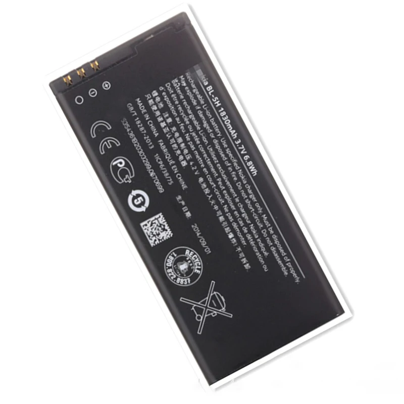 Батарея lehehe BL 5H для Nokia Lumia 630 38 635 636 Lumia630 RM 977 978 1830 мАч Замена подарки|Аккумуляторы