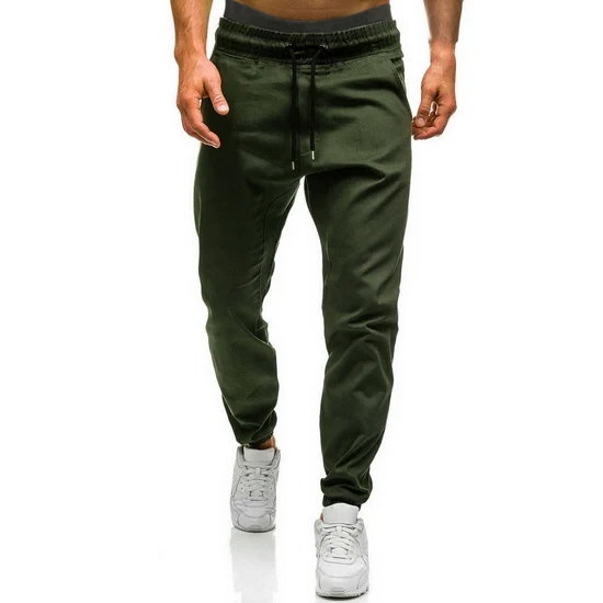 army green LOMAIYI новые брюки карго Джоггеры для мужчин весна/лето повседневные брюки мужские брюки карго черные/зеленые брюки для бега мужские s BM312 - Цвет: army green