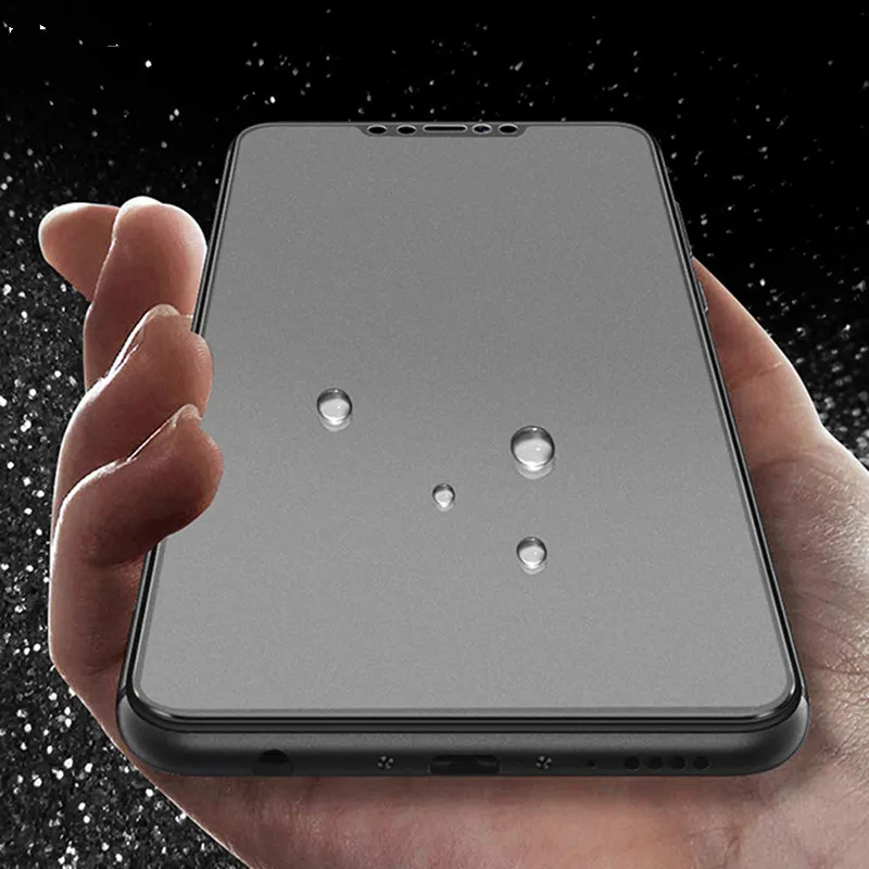 HOKEJ матовая защитная пленка для экрана iPhone X XS 6 6s 7 8 Plus 9D из закаленного стекла +
