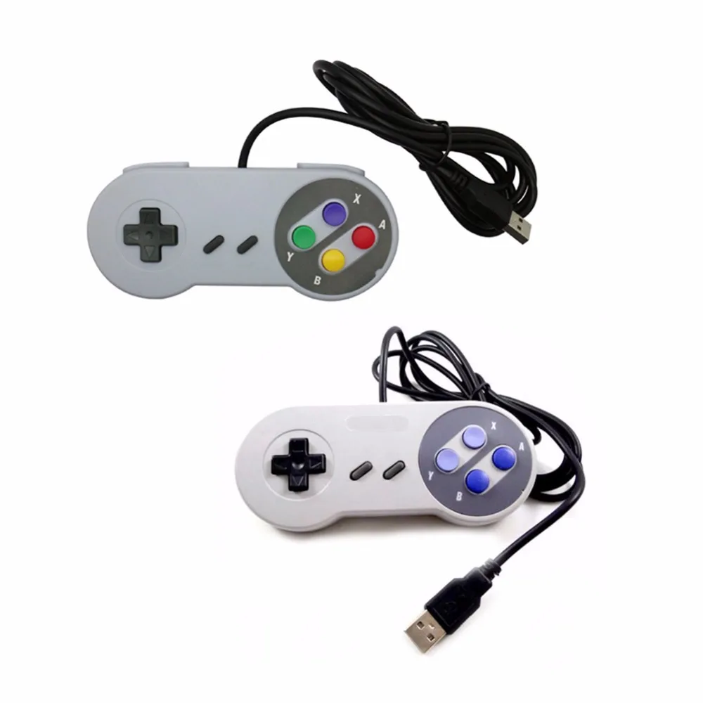 Игровой контроллер SNES с USB портом классический геймпад для Nintendo Playstation порт ПК