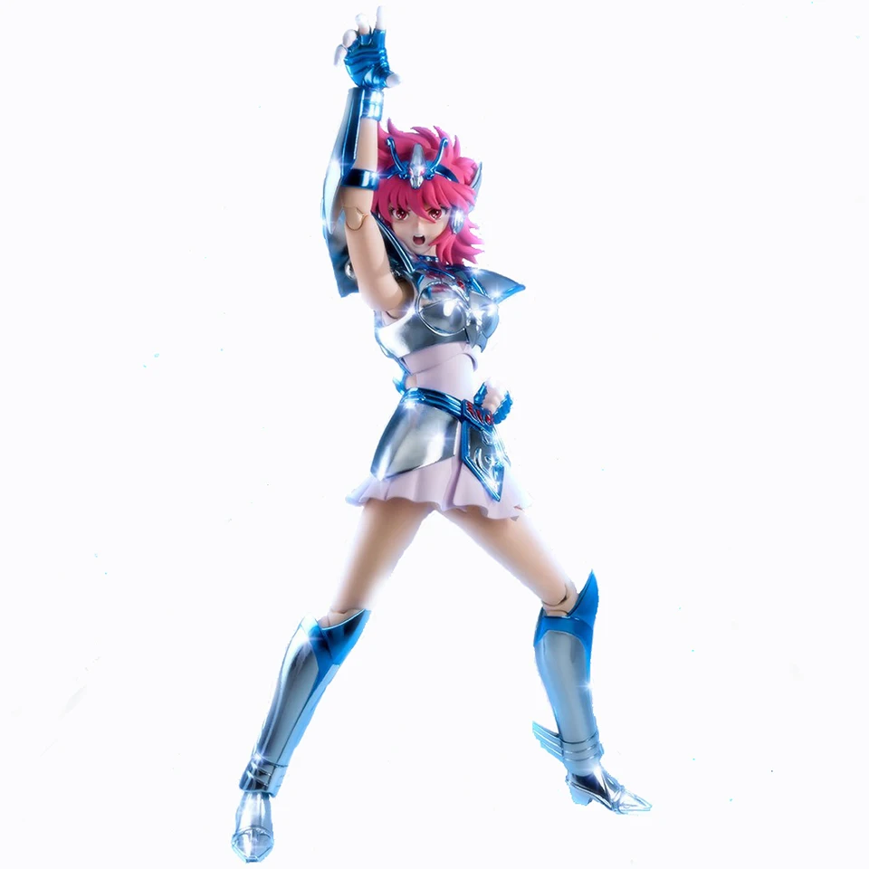 Tronzo Bandai фигурку Saint Seiya Saintia Shoko ПВХ фигурку Модель игрушечные лошадки Saint обувь для девочек Pegasus фигурка жуец - Цвет: Shoko