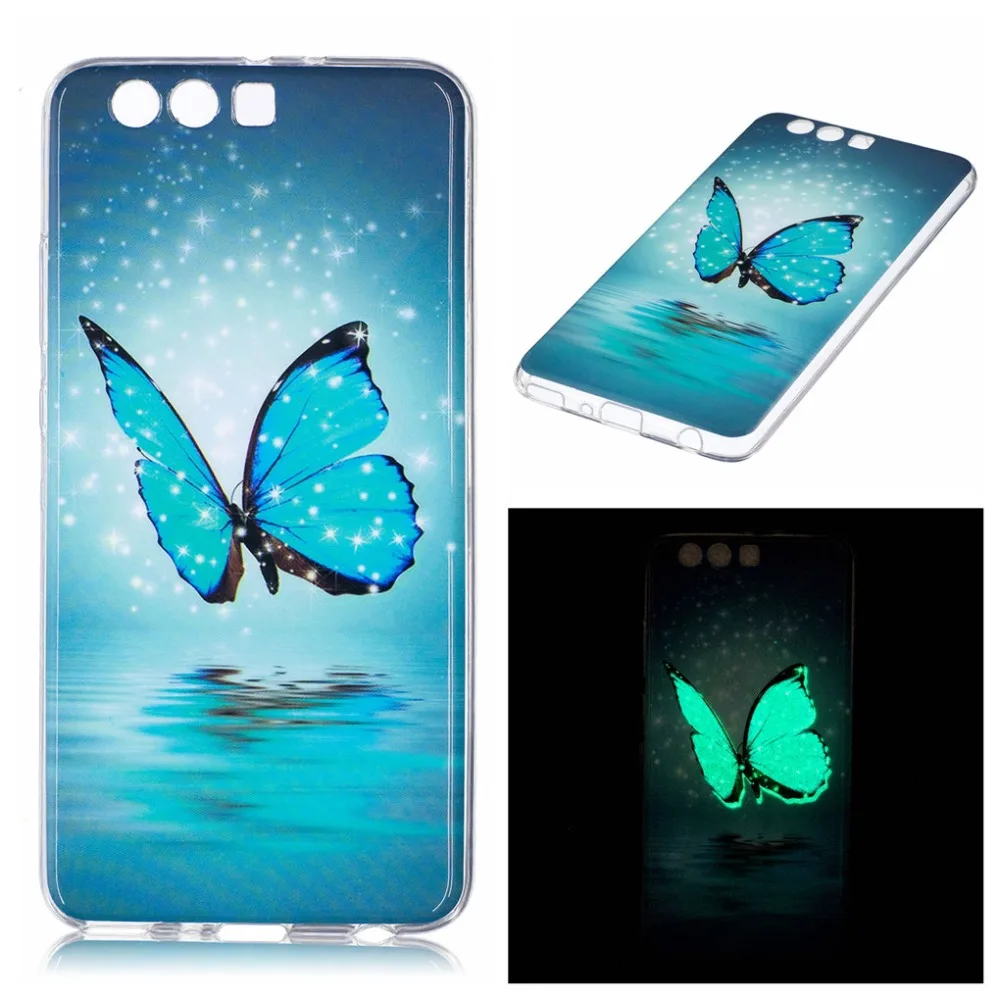 Saturcase красивые светящиеся ультра тонкий мягкий силиконовый чехол для телефона