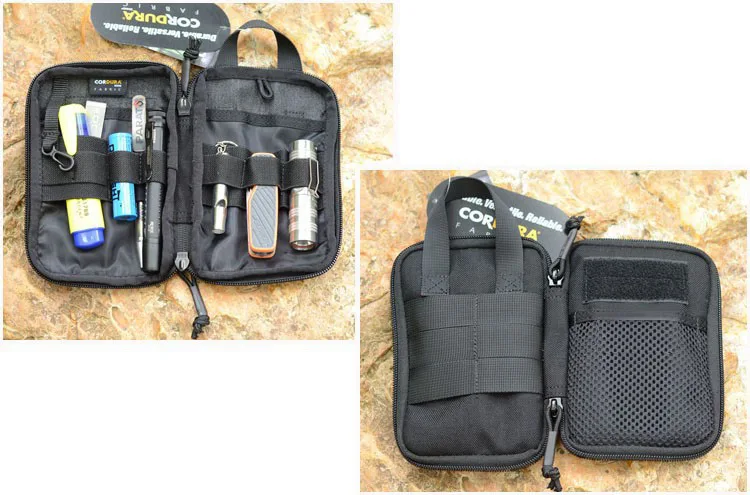 Тактический карманный органайзер EDC MIni MOLLE Военная поясная сумка " Армейская военная сумка для телефона из нейлона Cordura