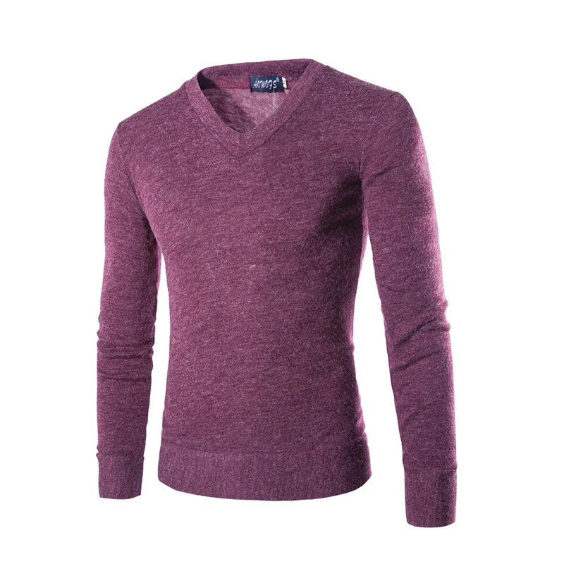 2019 новая весенне осенняя одежда мужские свитера пуловеры трикотажные Модные