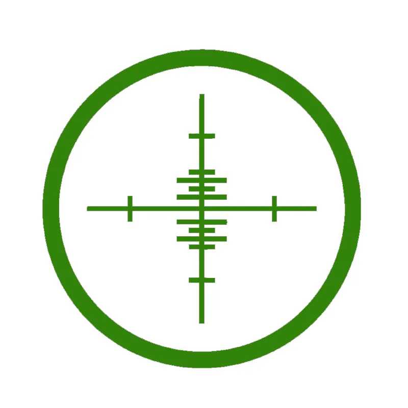 Точная снайперская винтовка на автомобиле наклейка для прицела внедорожника