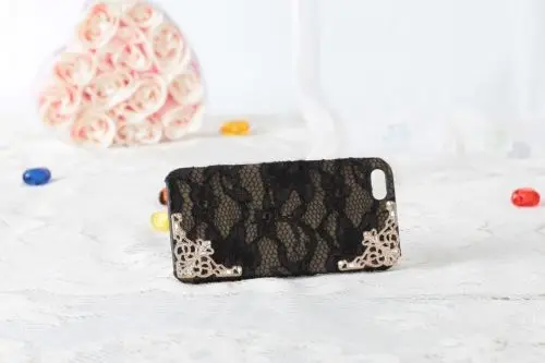 Fashion Luxury Sequin Lace Phone Hard Back Case Cover Skin FOR Apple IPHONE5 5s |
