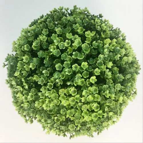 Snow cherry 25cm Популярные искусственная зеленая трава мяч завод Топиарий висит для дома, сада, двора Декор мода Свадебный декор - Цвет: Snow cherry 25cm