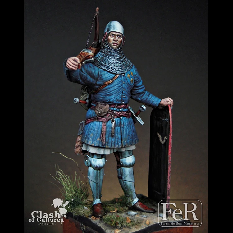 1/24 Resin Character Model Ancient War French Crossbow 75mm | Игрушки и хобби