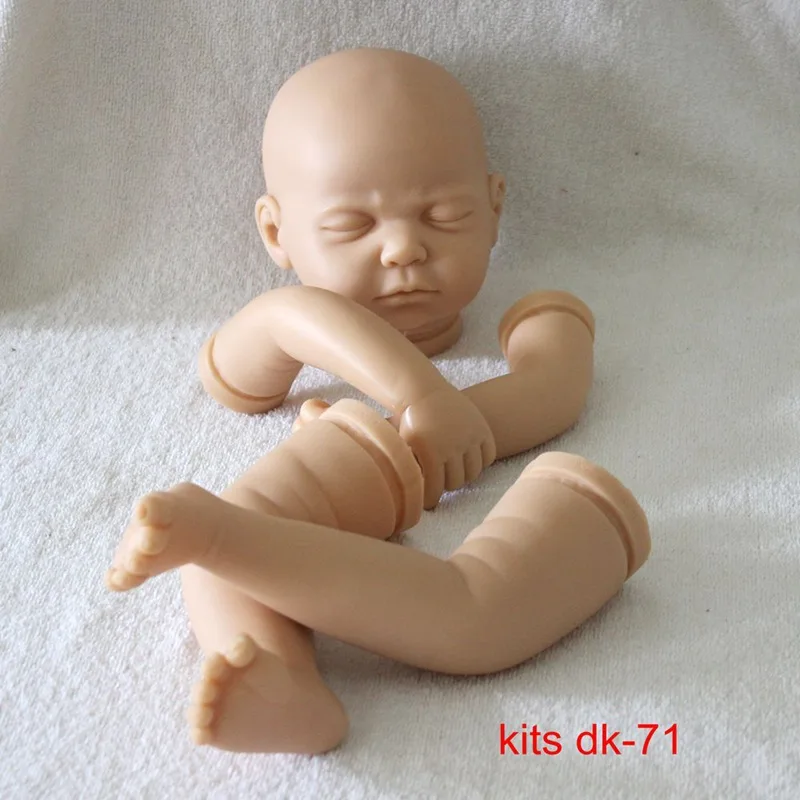22inch Soft Vinyl Body Unpainted Reborn Doll Kits for Artist Handmade Mould Accessories DIY 22'' Silicone Baby Dolls Kit | Игрушки и