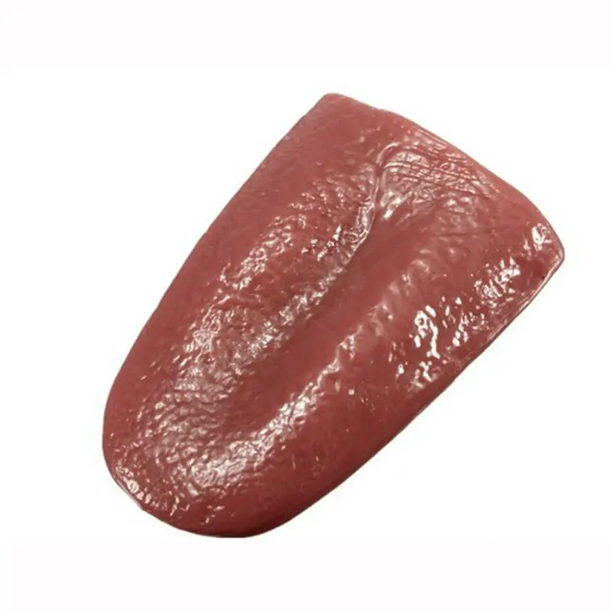 Пена Игрушки Kuso язык трюк волшебный ужасный поддельные Tounge Реалистичная