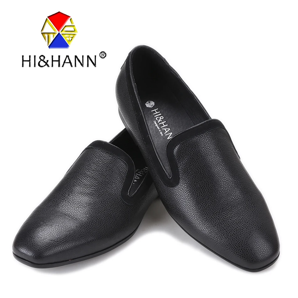 Новинка мужские лоферы из натуральной кожи Роскошная модная обувь для снятия