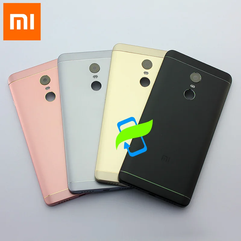 Оригинальная задняя крышка аккумулятора для Xiaomi Redmi Note 4X 32 Гб Snapdragon 625 задний