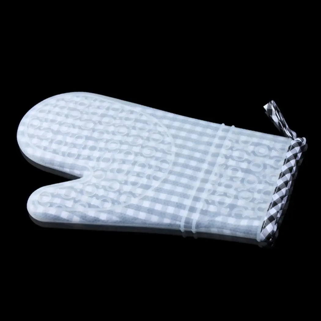 Кухонный инструмент микроволновая печь теплоизоляционные перчатки с принтом