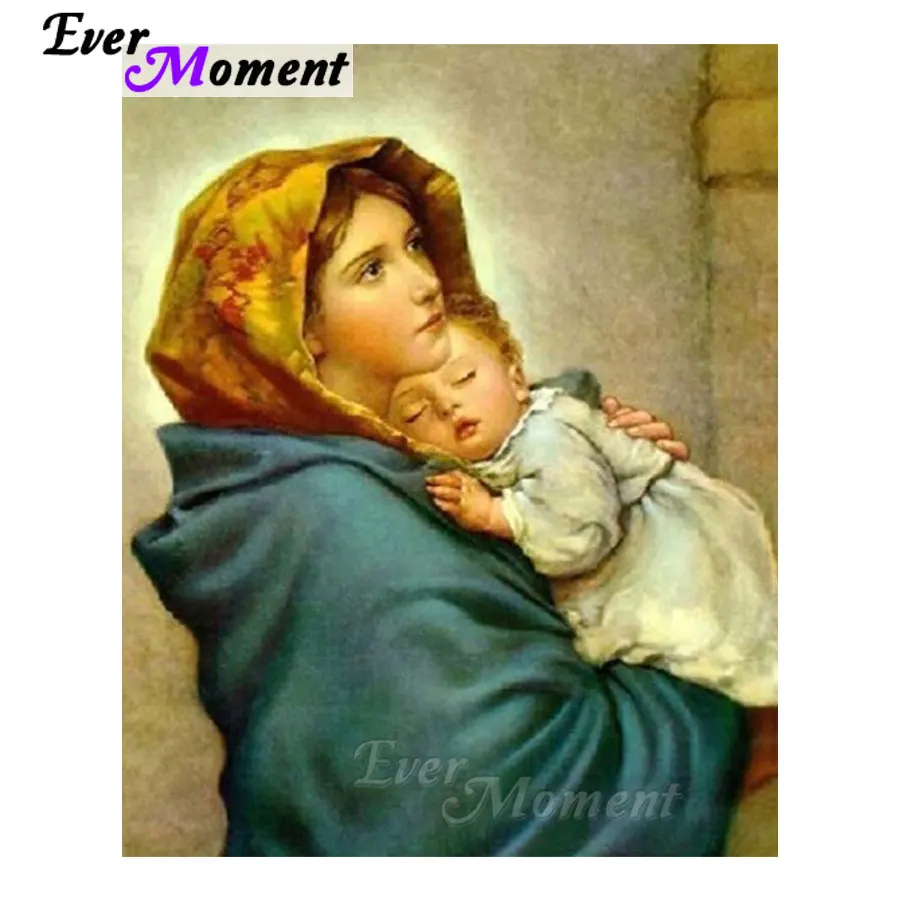 

Алмазная живопись Ever Moment, Детская мозаика, вышивка крестиком, алмазная вышивка 5D, сделай сам, ручная работа, подарок, украшения для дома ASF1262