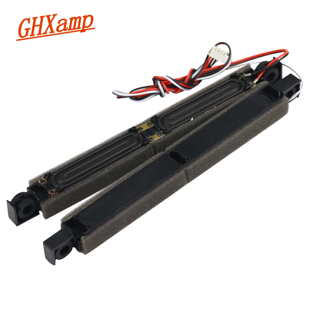 GHXAMP 8OHM 10 Вт динамик для ТВ, lcd полный диапазон массажный монитор Matchine реклама ТВ динамик ремонт аксессуары DIY 227*20 мм 1 пара