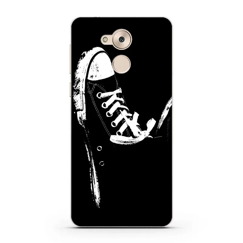 Huawei honor 6c чехол силиконовый черный граффити Живопись мягкий ТПУ задняя крышка для