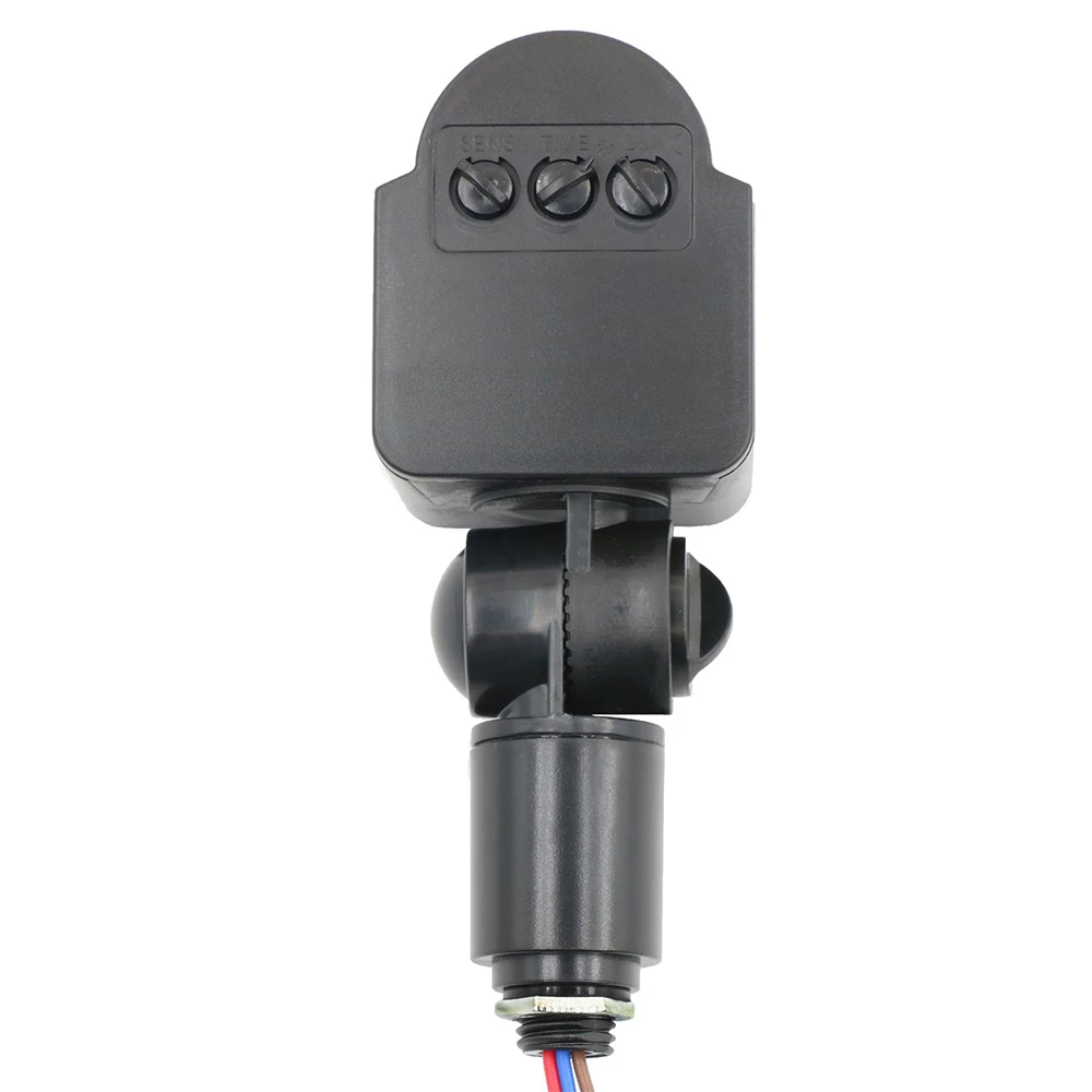 DC12V/AC 85 265V ABS Открытый PIR датчик движения человеческого тела переключатель 180