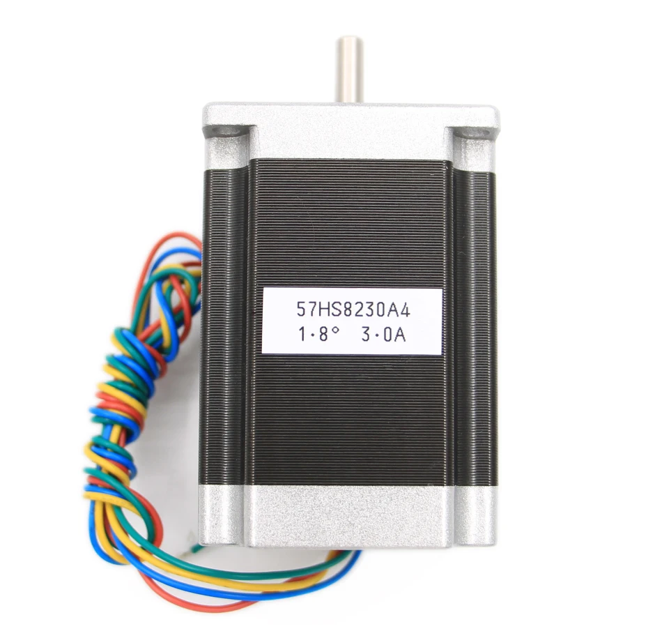NEMA 23 ЧПУ шаговый двигатель 57x82 мм 3A 2.2N.m 315Oz-in Nema23 ЧПУ Маршрутизатор Гравировальный фрезерный станок 3D принтер Высокое качество