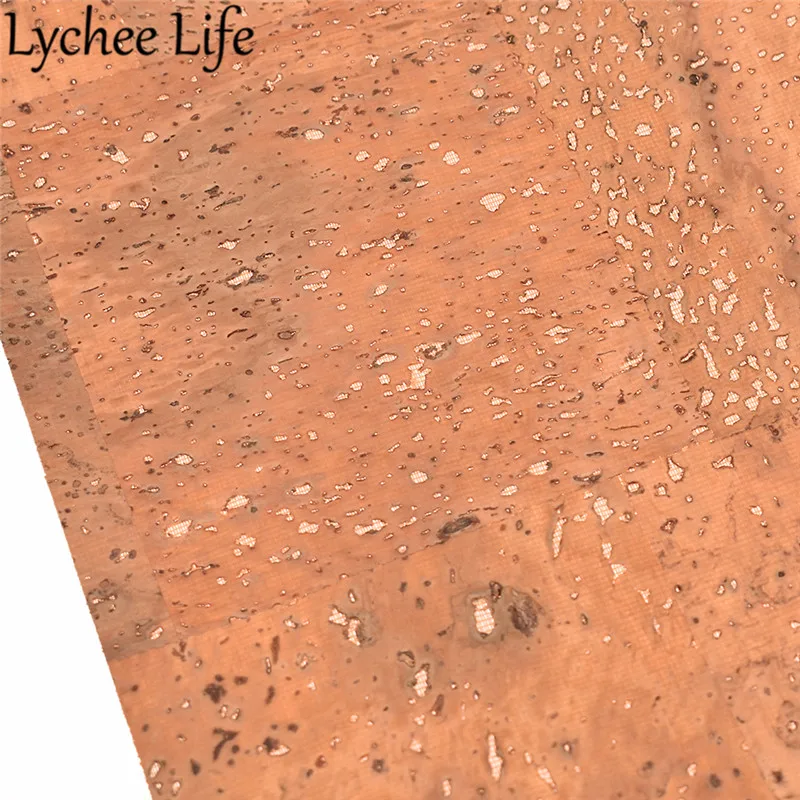 Lychee Life A4 мягкий пробковый материал, красочный цветочный принт, 29x21 см, ткань, сделай сам, ручная работа, для домашнего шитья, одежда, текстиль, принадлежности