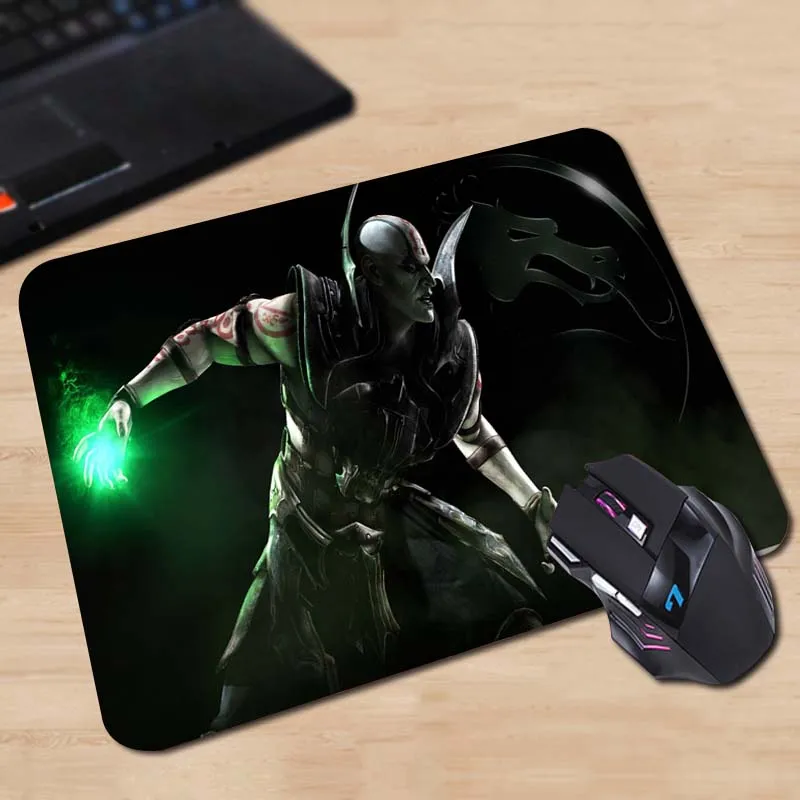 Babaite Лидер продаж серии Цифры Mortal Kombat индивидуальный заказ кремния мышь Pad ваш собственный стиль удивительные черные модные коврики для мыши - Цвет: 18x22cm