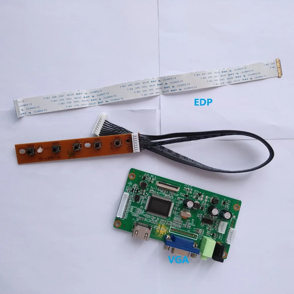 for NV156FHM-N46 DRIVER 15.6" Controller board monitor 1920X1080 KIT VGA 30Pin SCREEN display LCD EDP DIY