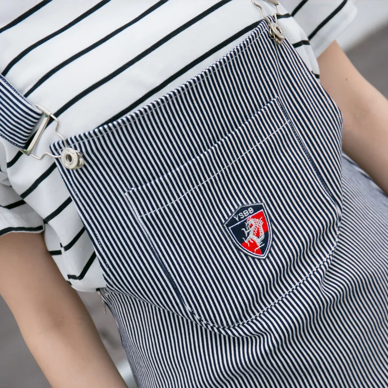 Семейные одинаковые наряды в полоску рабочая одежда для матери и дочери Отца