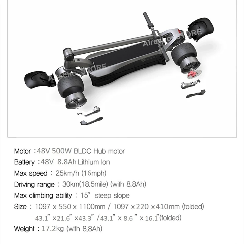 EU Stock Latest 48V 1000W Mercane WideWheel Smart Electric Scooter 45 KM/H Foldable Wide Wheel Kickscooter Dual Motor