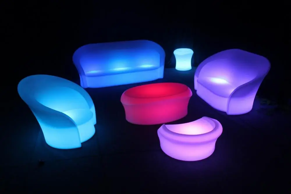 30pcs Rechargeable Battery Operated LED Vase Light Base with Remote Control for Wedding Decor - Under Table Lighting Center image 3
