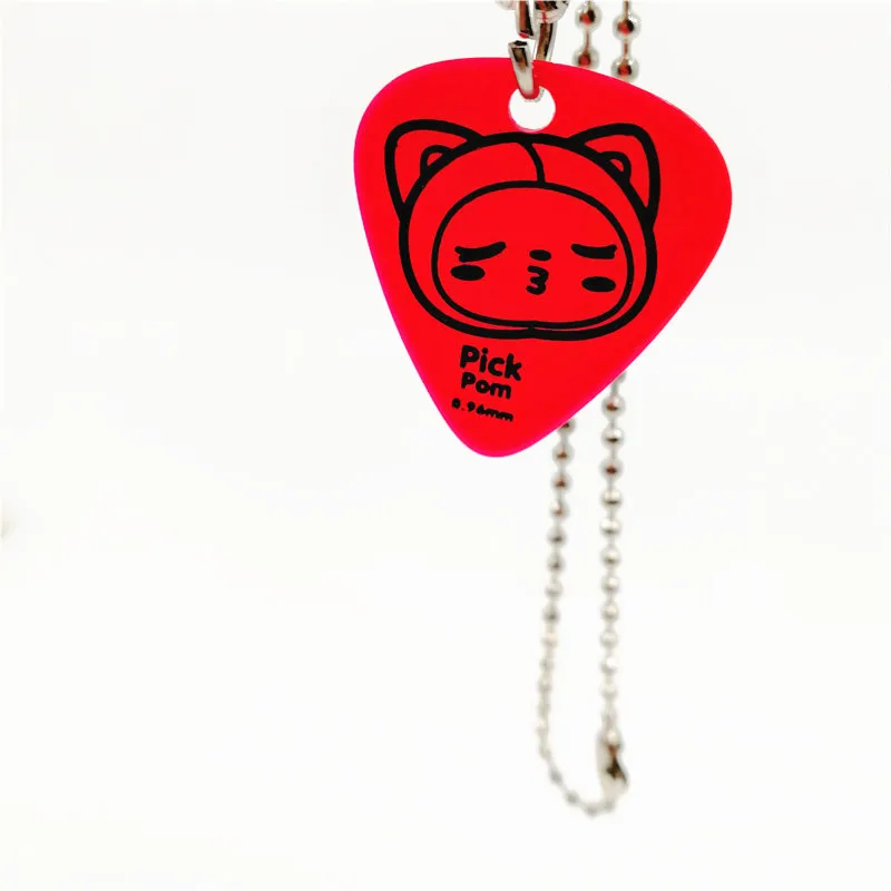 

Ali Fox Design Guitar Picks Necklace with Bead Chain Famous Brand Design Electric Acoustic Guitar Picks Decoration