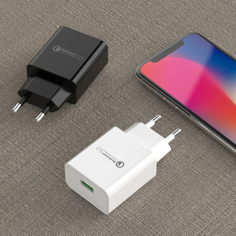 Быстрая зарядка 3 0 USB зарядное устройство настенное адаптер для iPhone 11 PRO MAX X SE