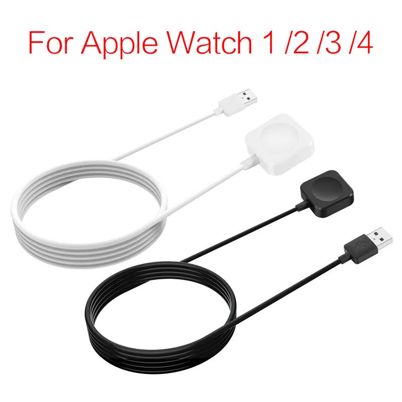 Новое обновление Беспроводное зарядное устройство для Apple Watch 1/2/3/4 поколение