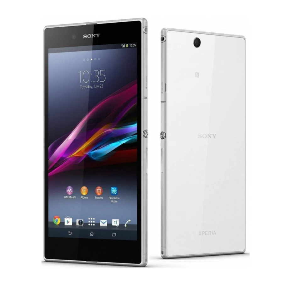Мобильный телефон sony Xperia Z Ultra C6802 3G, 6,4 дюймов, 2 Гб ОЗУ, 16 Гб ПЗУ, четырехъядерный процессор, 3050 мАч, Android 8 Мп, смартфон