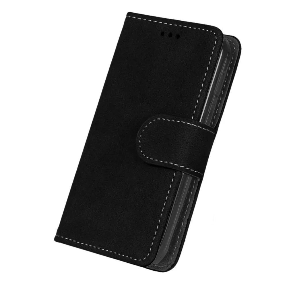 Кожаный чехол-бумажник чехол для ALCATEL One Touch pixi 3 4,5 дюймов 5017 5019 5019D флип-чехол с отделением для карт с использованием системы OneTouch pixi 3 телефона чехол s