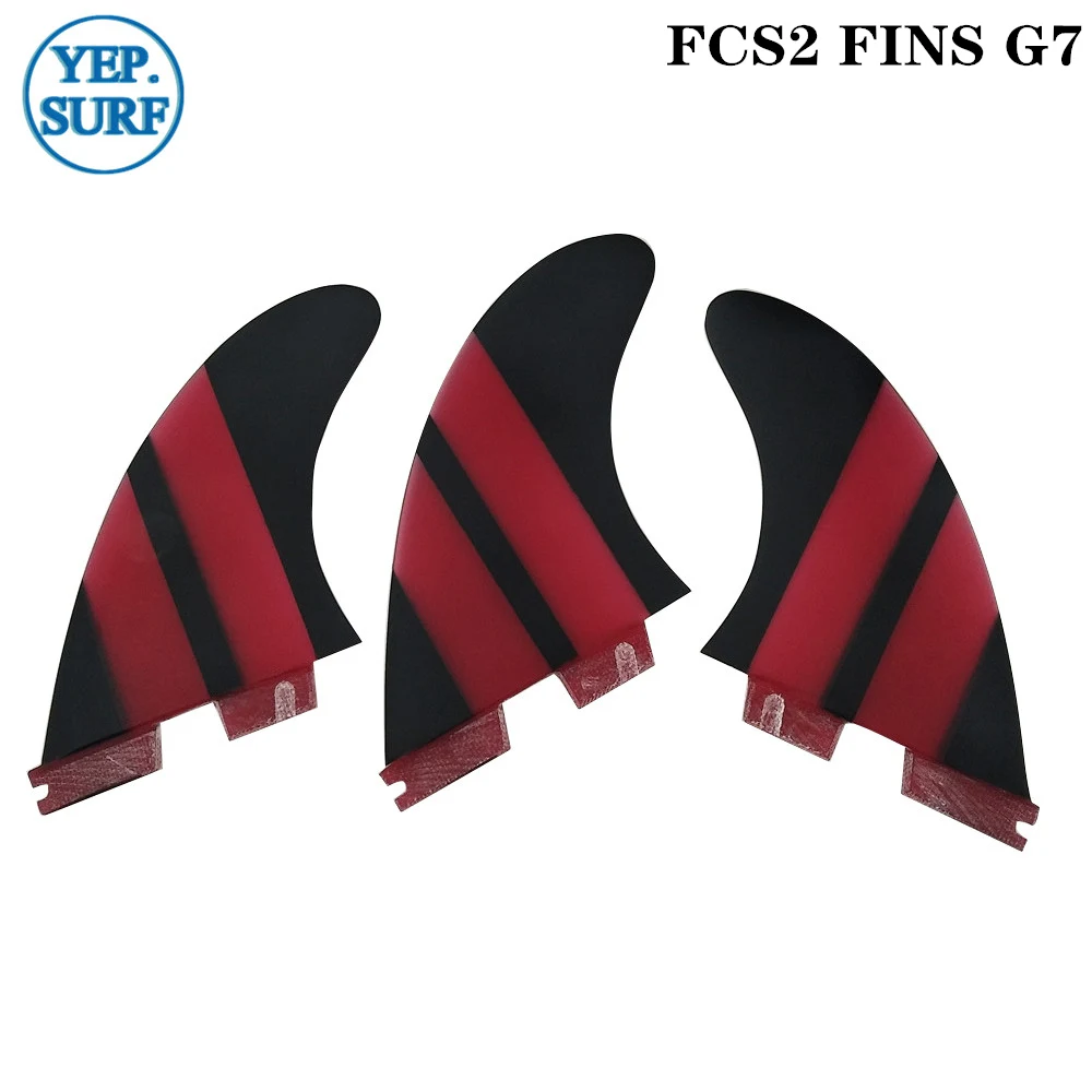 Плавники для серфинга двойные плавники L светильник-красного цвета из