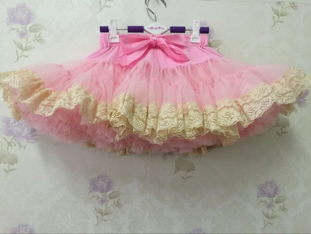 Летняя Праздничная фатиновая танцевальная юбка американка для маленьких