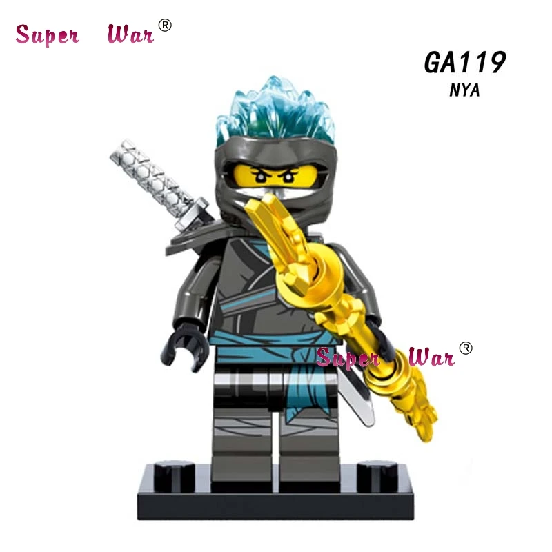 GA119 Одна модель строительных блоков Char Snake Archer Акита меч мастер общий Vex Ice Emperor игрушки для детей - Цвет: GA119
