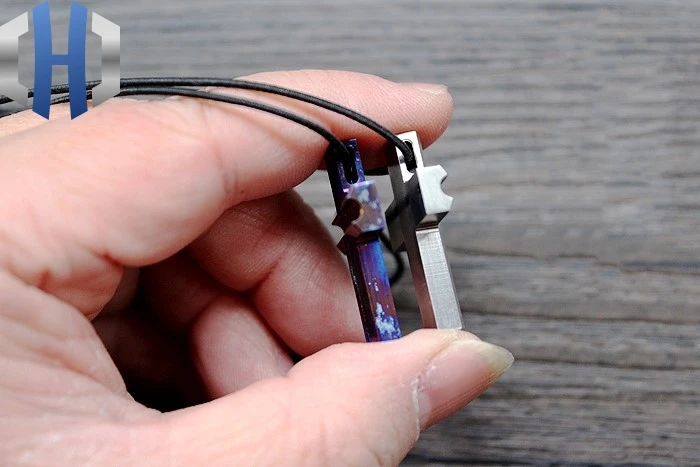 Ожерелье с крестом из титана ЧПУ подвеска ювелирные изделия бисер для